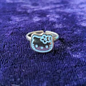 Hello Kitty Ring By Sanrio. Adjustable Size